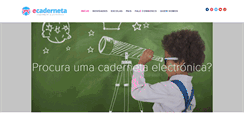 Desktop Screenshot of ecaderneta.com